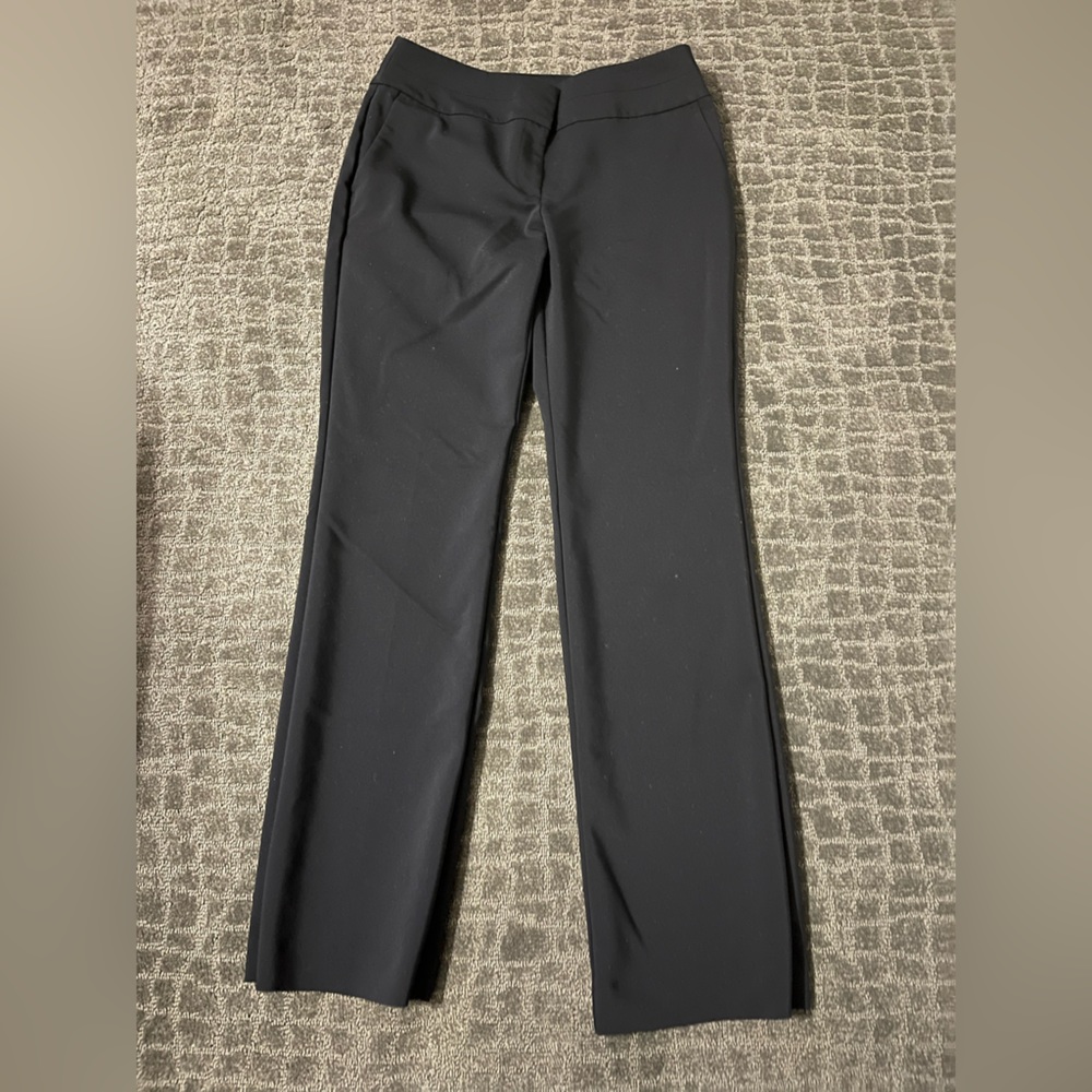 Ann Taylor Curvy Black Slacks size 2.